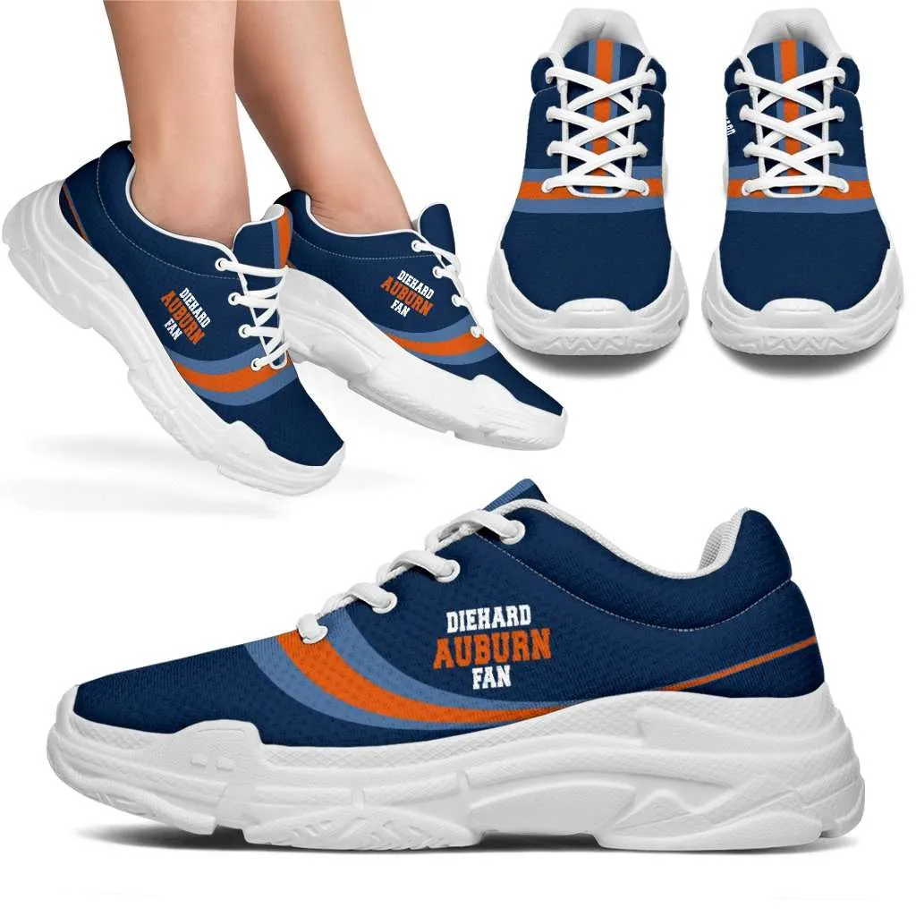 Diehard Auburn Fan Chunky Sneaker Walking Shoes