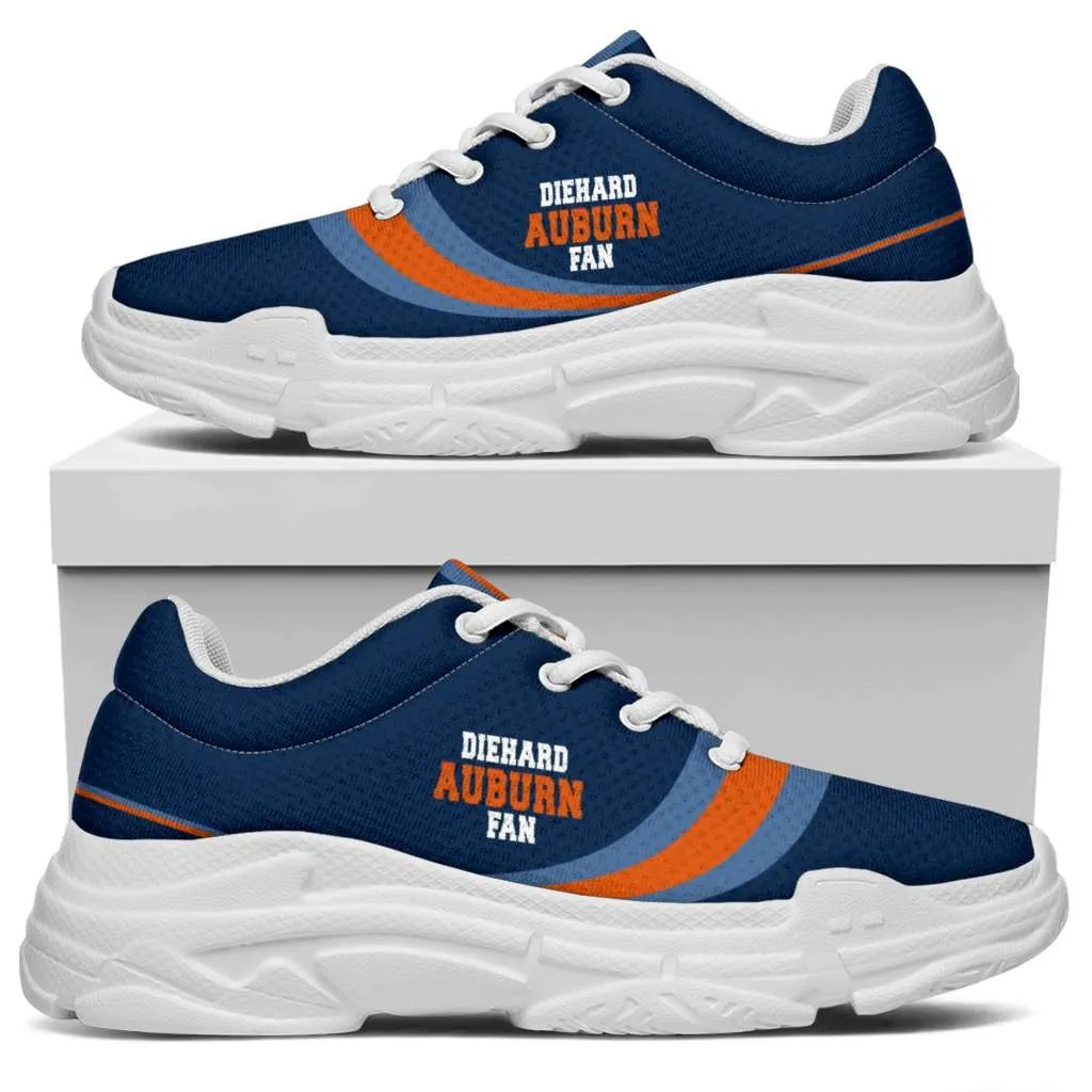 Diehard Auburn Fan Chunky Sneaker Walking Shoes