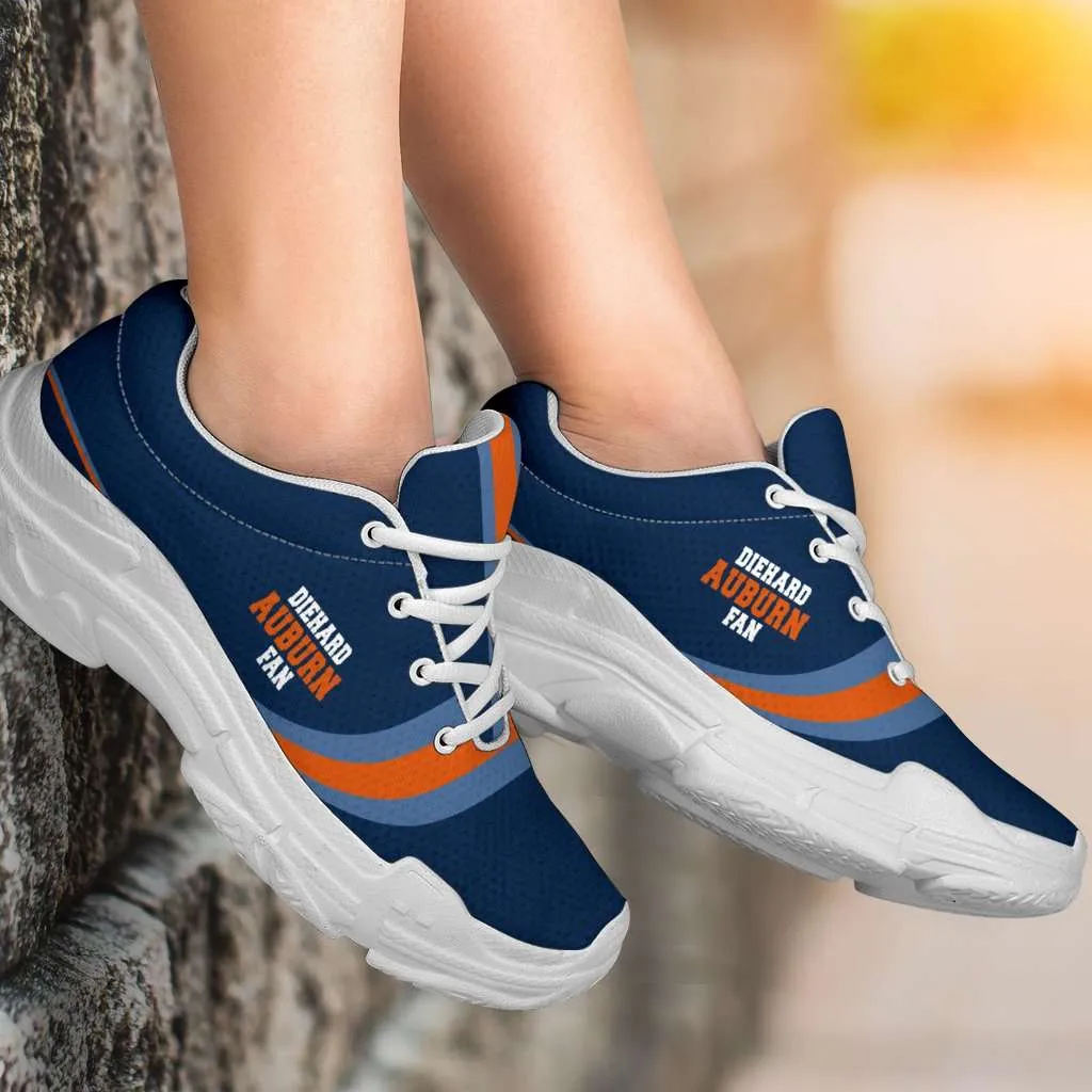 Diehard Auburn Fan Chunky Sneaker Walking Shoes