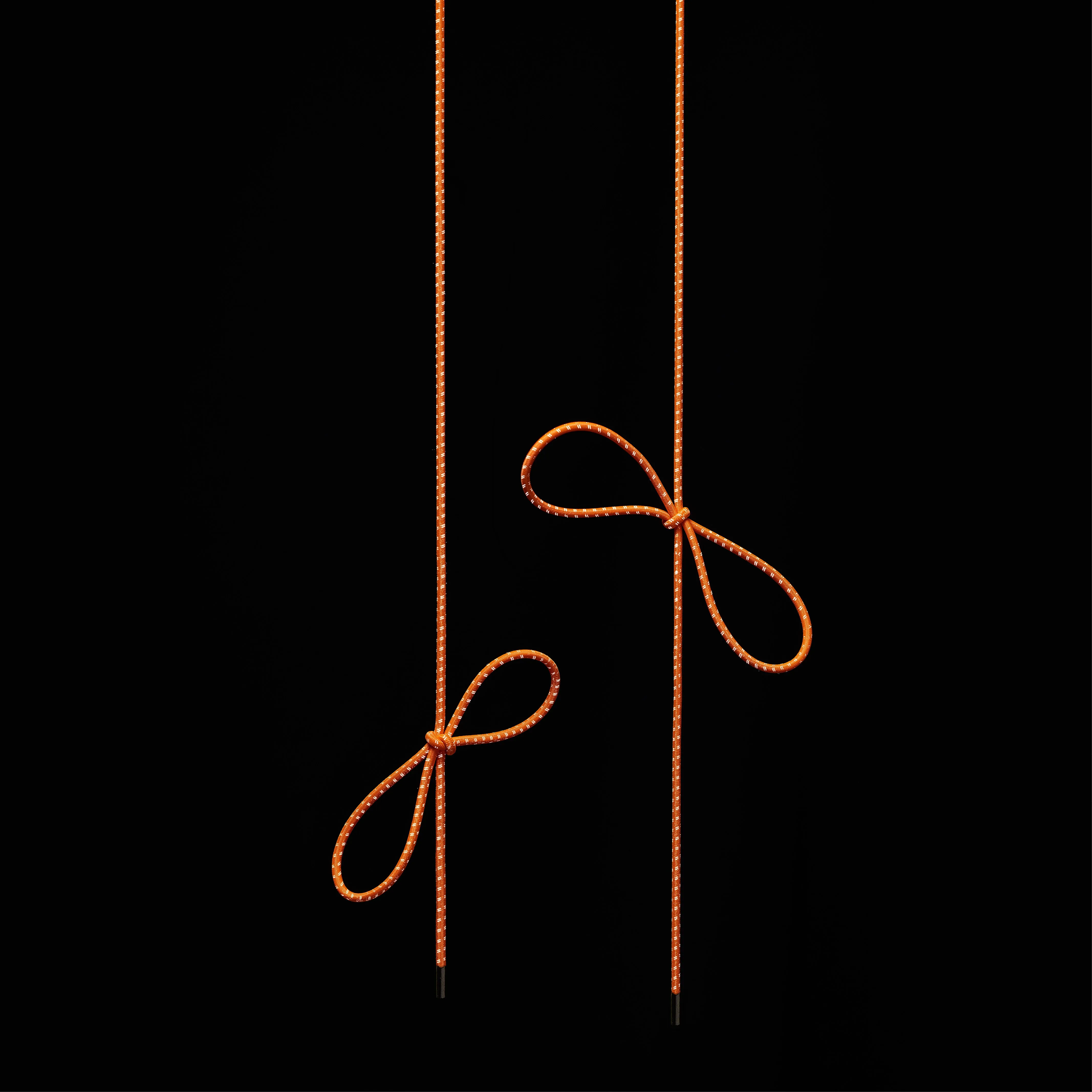 elastic & reflective shoelaces