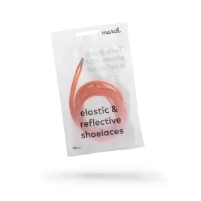elastic & reflective shoelaces