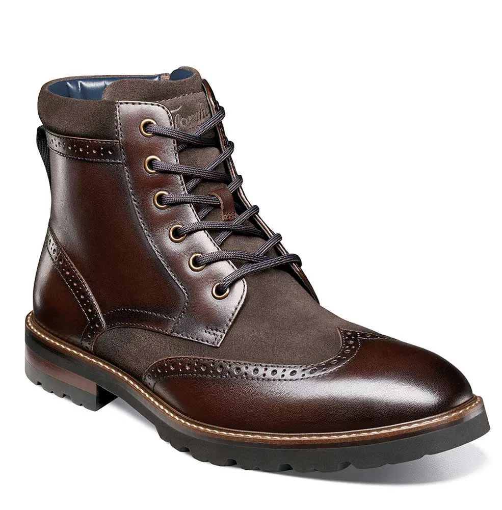 Florsheim Men's Renegade Wingtip Lace Up Boot