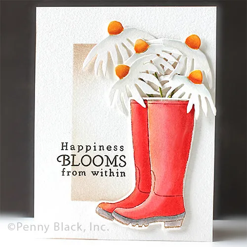 PENNY BLACK : Rain or Shine | Stamp & Die Bundle