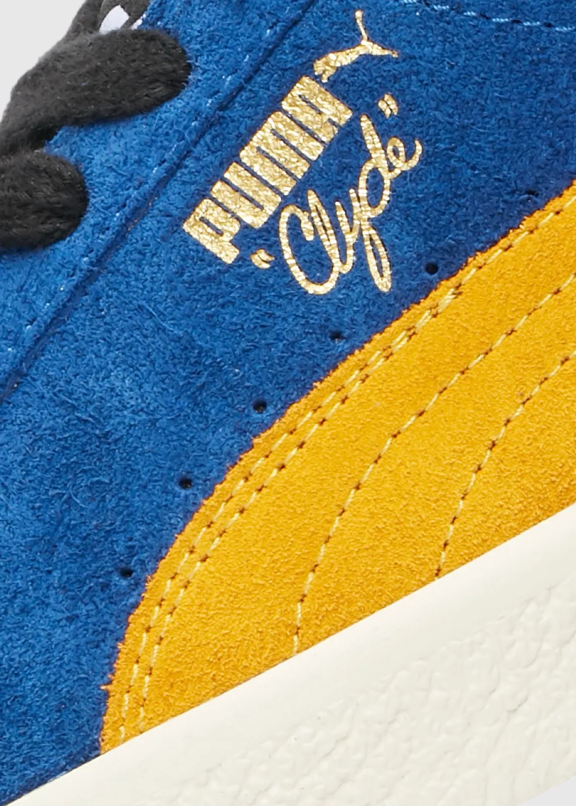 PUMA X THE HUNDREDS: CLYDE X HUNDREDS [BLUE/YELLOW]