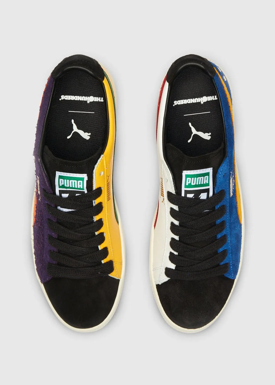 PUMA X THE HUNDREDS: CLYDE X HUNDREDS [BLUE/YELLOW]