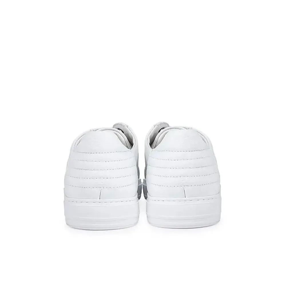 White Leather Sneakers